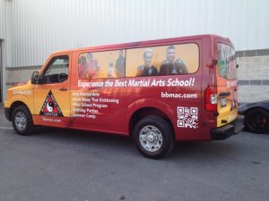 Fleet wraps vehicle Wrapping with branding